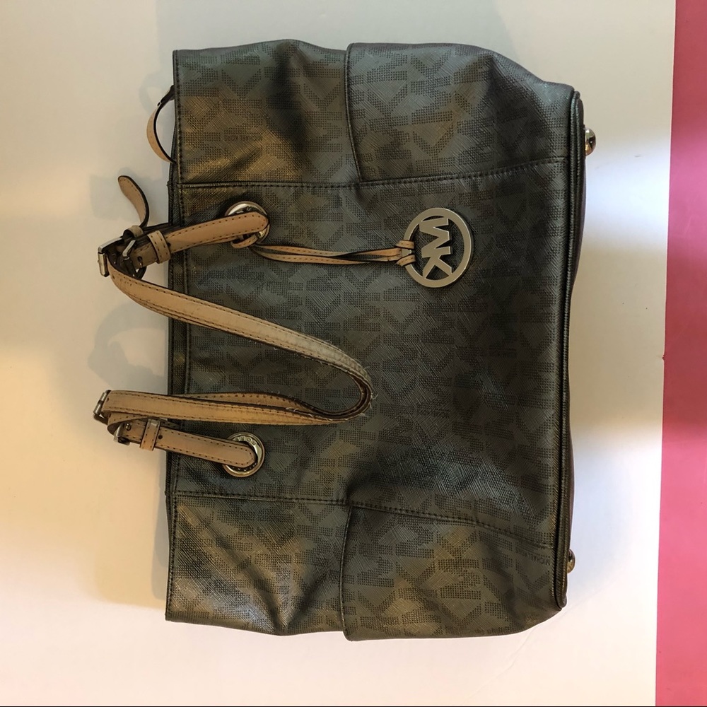 Michael  Michael Kors Pewter Tote